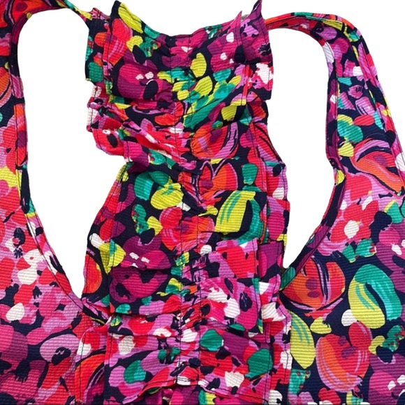 Lilly Pulitzer Multicolored Ruffle Tank - Picture 2 of 2